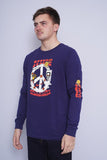 Polera azul the nike tee Talla L 2