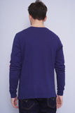 Polera azul the nike tee Talla L 3