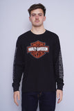 Polera negro Harley Davidson Talla L 1