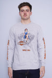 Polera gris Harley Davidson Talla M 1