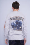 Polera gris Harley Davidson Talla M 3