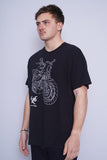 Polera negro Harley Davidson Talla XL 2