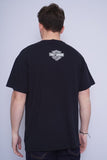 Polera negro Harley Davidson Talla XL 3