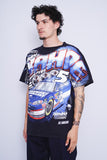 Polera negro chase authentic Talla L 2