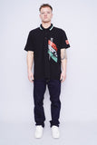 Polera negro true religion Talla L 4