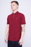 Polera burdeo Polo Ralph Lauren Talla M 2