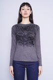 Polera gris Harley Davidson Talla L 1
