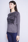 Polera gris Harley Davidson Talla L 2