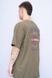 Polera verde Harley Davidson Talla XXL 3