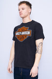 Polera negro Harley Davidson Talla M 2