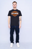 Polera negro Harley Davidson Talla M 4