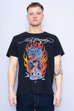 Polera negro ED HARDY Talla L 1