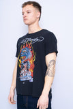 Polera negro ED HARDY Talla L 2