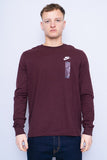 Polera burdeo the nike tee Talla S 1