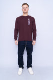 Polera burdeo the nike tee Talla S 4