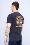 Polera negro Harley Davidson Talla M 3