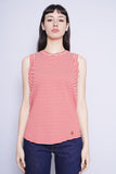 Polera rojo/blanco michael kors Talla S 1