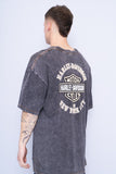 Polera gris Harley Davidson Talla XL 3