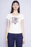 Polera crema Harley Davidson Talla S 1