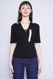 Polera negro Banana Republic Talla M 1