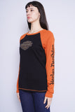 Polera multicolor Harley Davidson Talla M 2