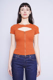 Polera terracota guess los angeles Talla S 1