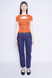 Polera terracota guess los angeles Talla S 4