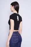 Polera negro JUICY COUTURE Talla S 3
