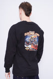 Polera negro Harley Davidson Talla L 3