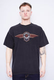Polera negro Harley Davidson Talla XL 1