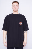 Polera negro Harley Davidson Talla XXXL 1