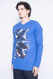 Polera azul ED HARDY Talla M 2