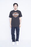 Polera negro Harley Davidson Talla L 4
