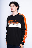Polera bicolor Harley Davidson Talla M 2