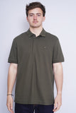 Polera verde olivo lacoste Talla XL 1