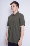 Polera verde olivo lacoste Talla XL 2