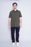 Polera verde olivo lacoste Talla XL 4