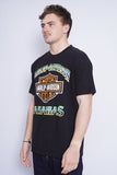 Polera negro Harley Davidson Talla L 2