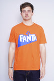 Polera naranjo gildan Talla L 1
