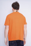 Polera naranjo gildan Talla L 3