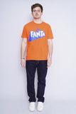 Polera naranjo gildan Talla L 4
