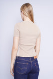 Polera beige GUESS Talla S 3
