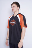 Polera bicolor Harley Davidson Talla L 2