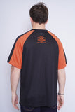 Polera bicolor Harley Davidson Talla L 3