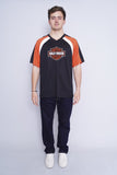 Polera bicolor Harley Davidson Talla L 4