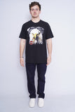Polera negro Harley Davidson Talla L 4