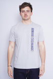 Polera gris armani exchange Talla M 1