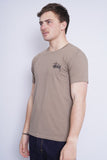 Polera café stüssy Talla M 2