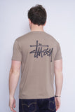 Polera café stüssy Talla M 3