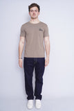 Polera café stüssy Talla M 4